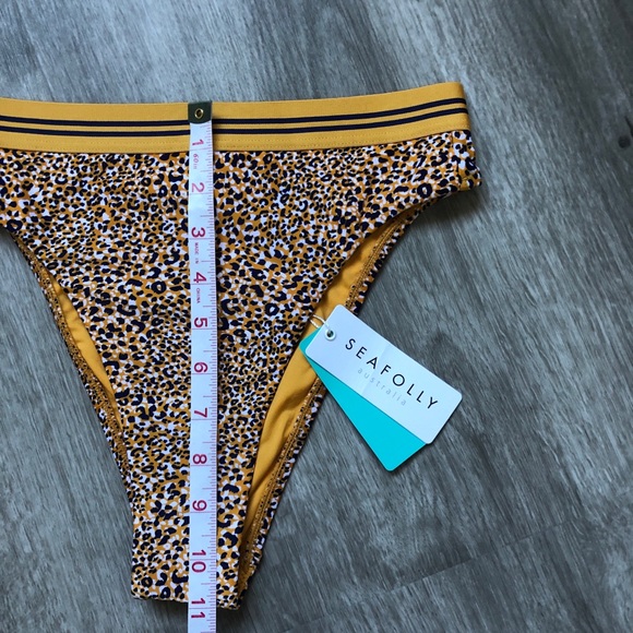 Seafolly• Spirit Animal High Rise Bikini Pant - Picture 9 of 12